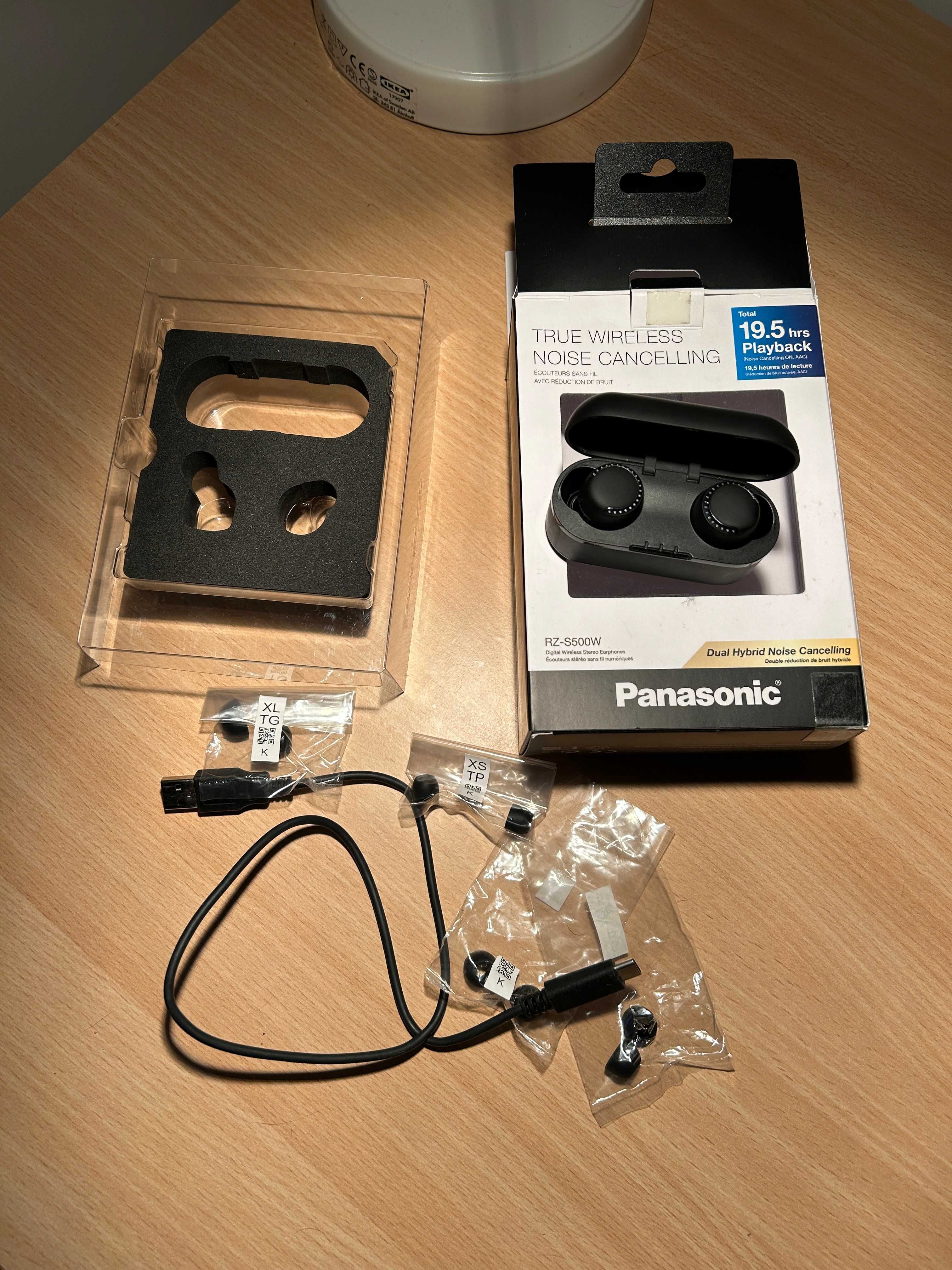 Słuchawki Panasonic RZ-S500WE-K Czarny