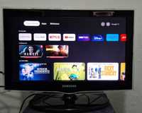 Tv Samsung 19" com stick android tv - Full HD