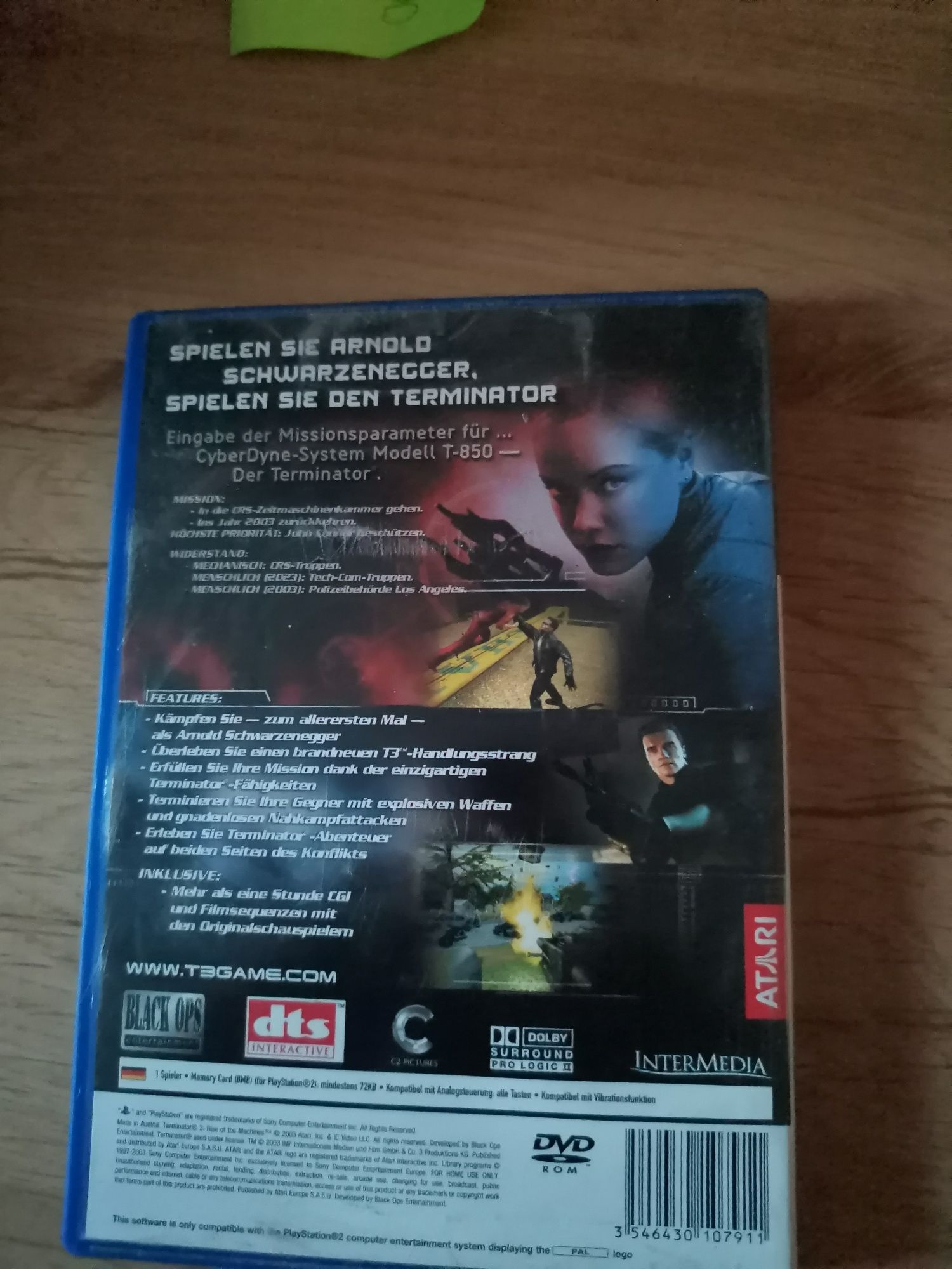 Terminator 3 ps2 PlayStation 2 rebellion der maschinen ps2 PlayStation