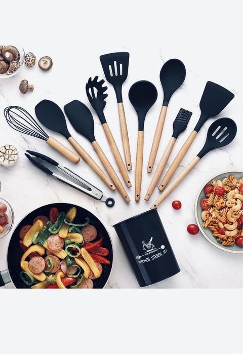 Mega Zestaw Przyborów Kuchennych 33szt. Silikonowe! SUPERCENA!