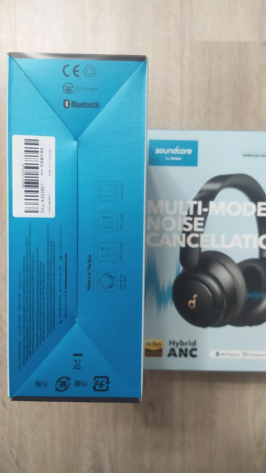 Наушники Anker Soundcore life Q30