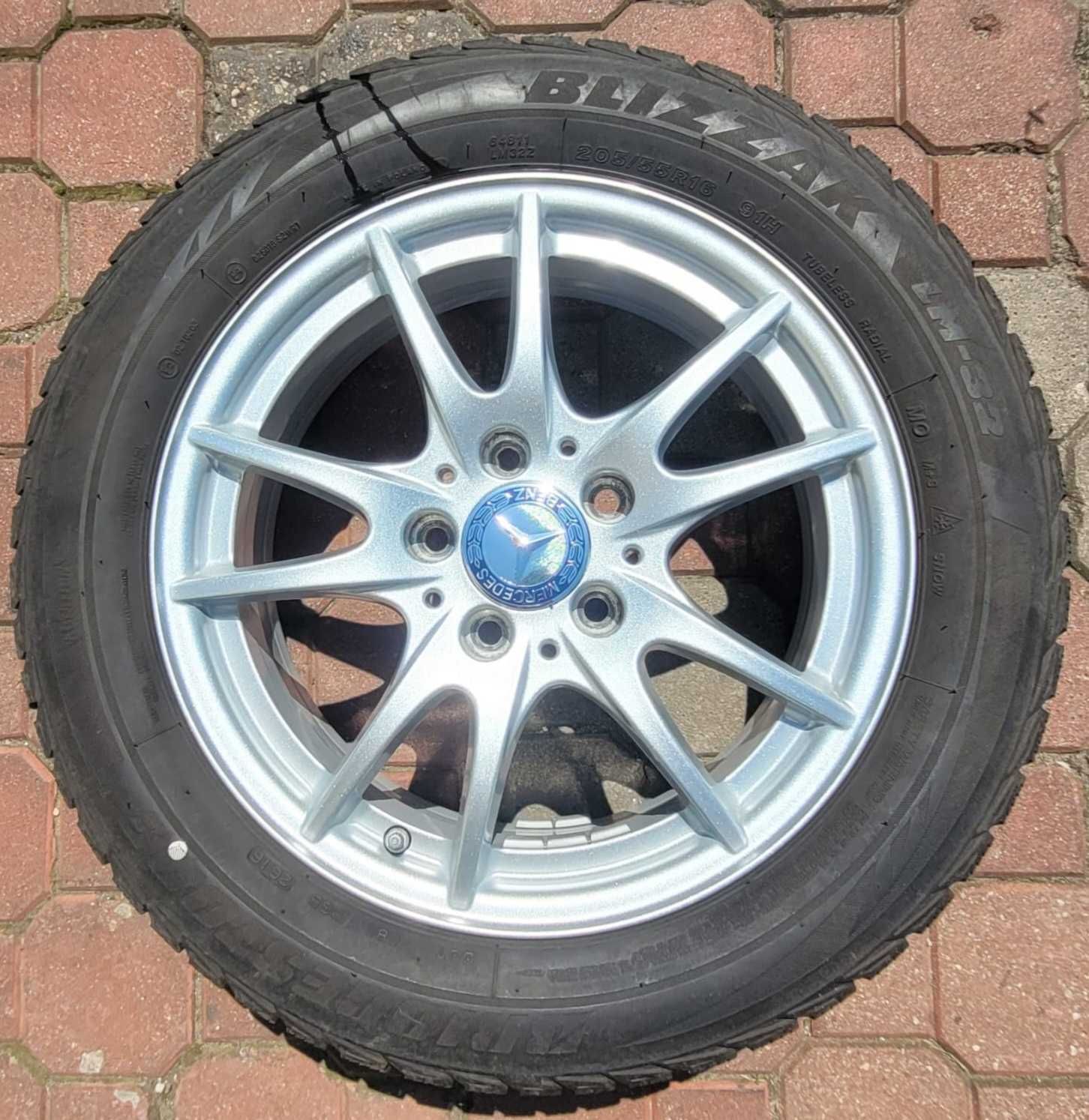 Koła Felgi Aluminiowe Mercedes 16" 5x112 ET49