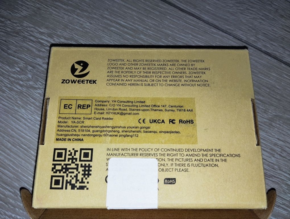 Czytnik kart elektronicznych