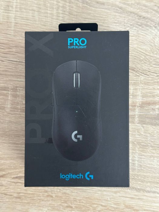 Бездротова ігрова миша Logitech G PRO X SUPERLIGHT Black (910-005880)