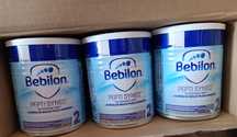9 sztuk mleczka Bebilon pepti
