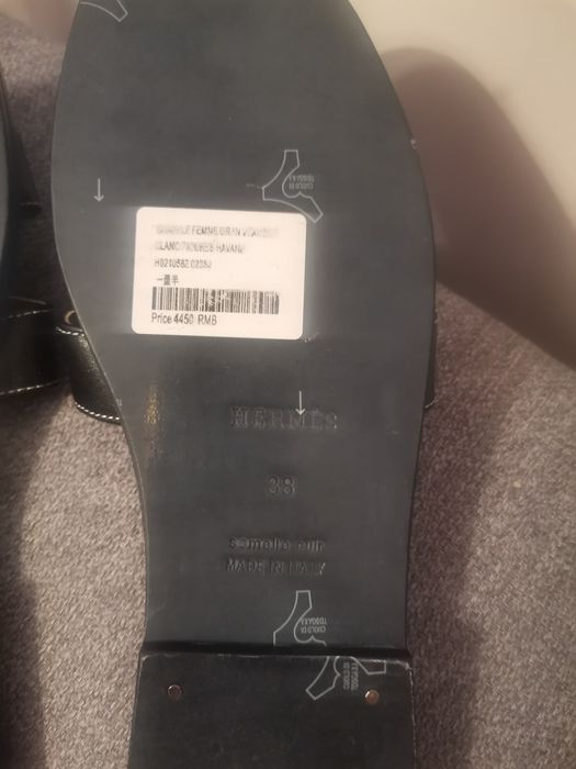 Klapki Hermes oran sandals