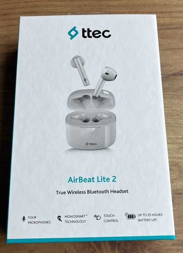 Безпроводные наушники Airpods TWS Ttec AirBeat