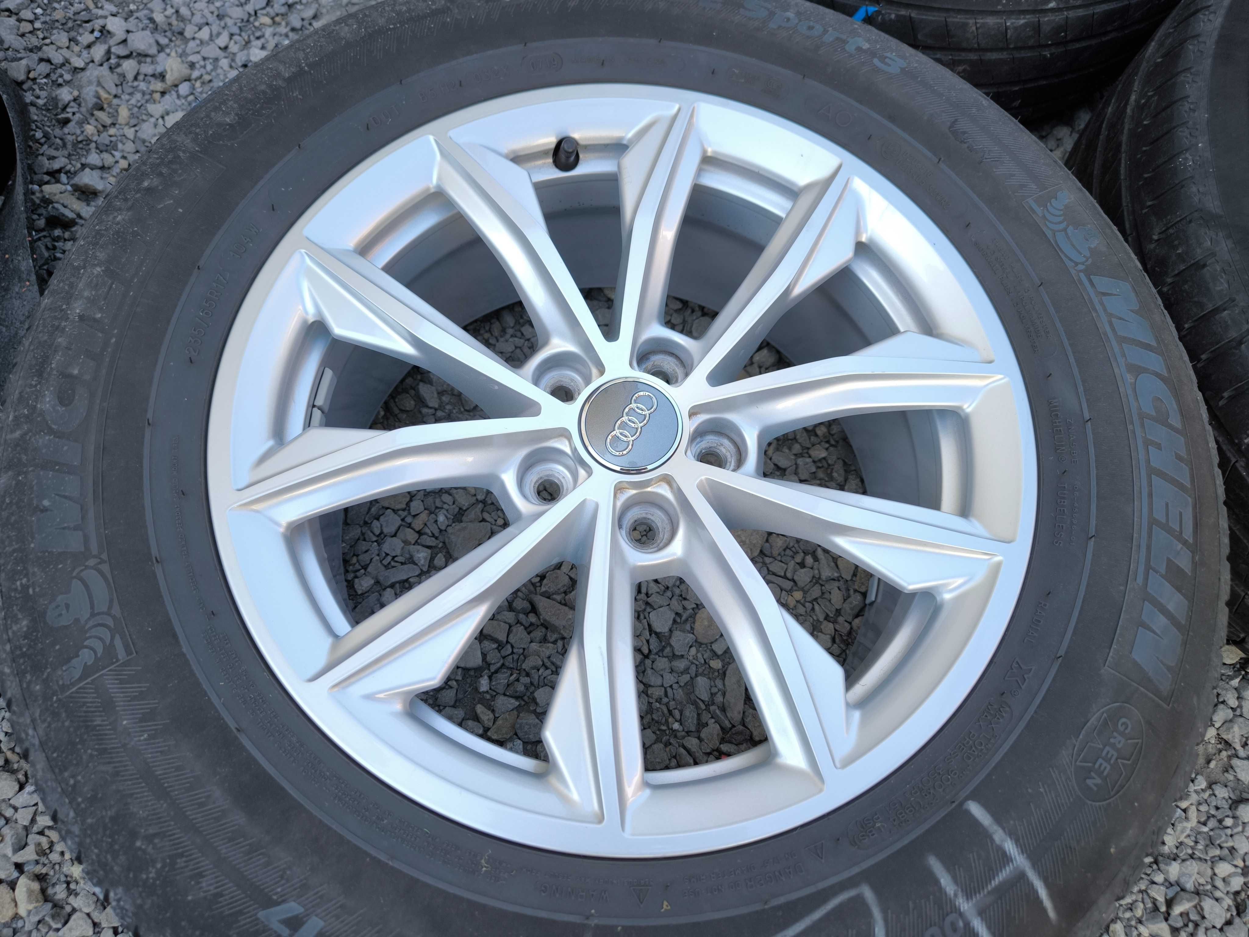 Koła Audi A6 C8 A4 A5 A8 A7 Q3 SQ5 Q5 17 cali 5x112 ET39 Opony 235/65