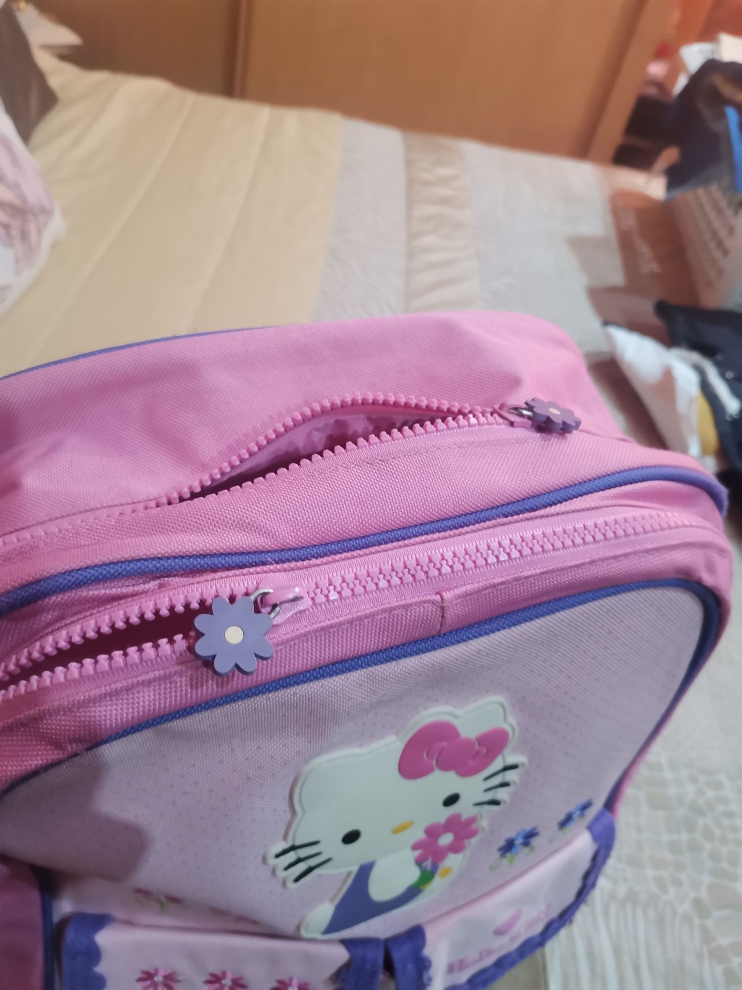 Mochila escolar Hello Kitty