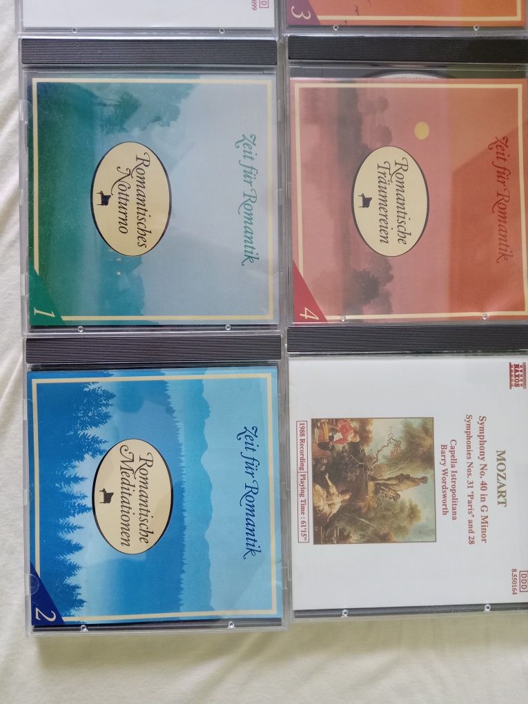 Płyty CD muzyka klasyczna 9 płyt.