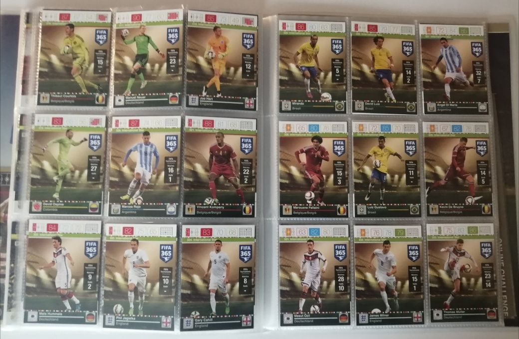 Album Panini FIFA 365 15/16 364 karty plus 19 Limited