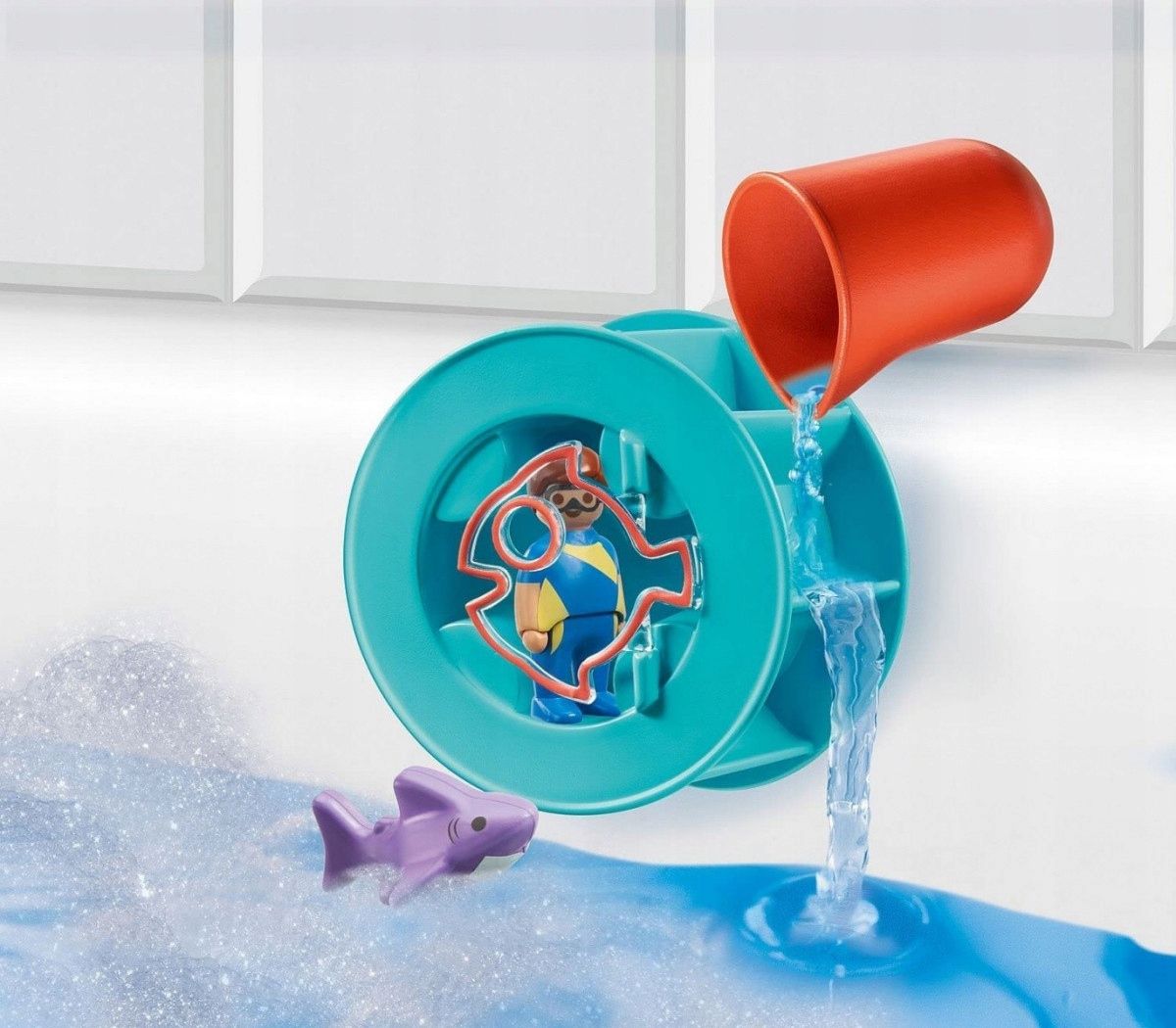 Playmobil Młyn Wodny Z Małym Rekinem 70636