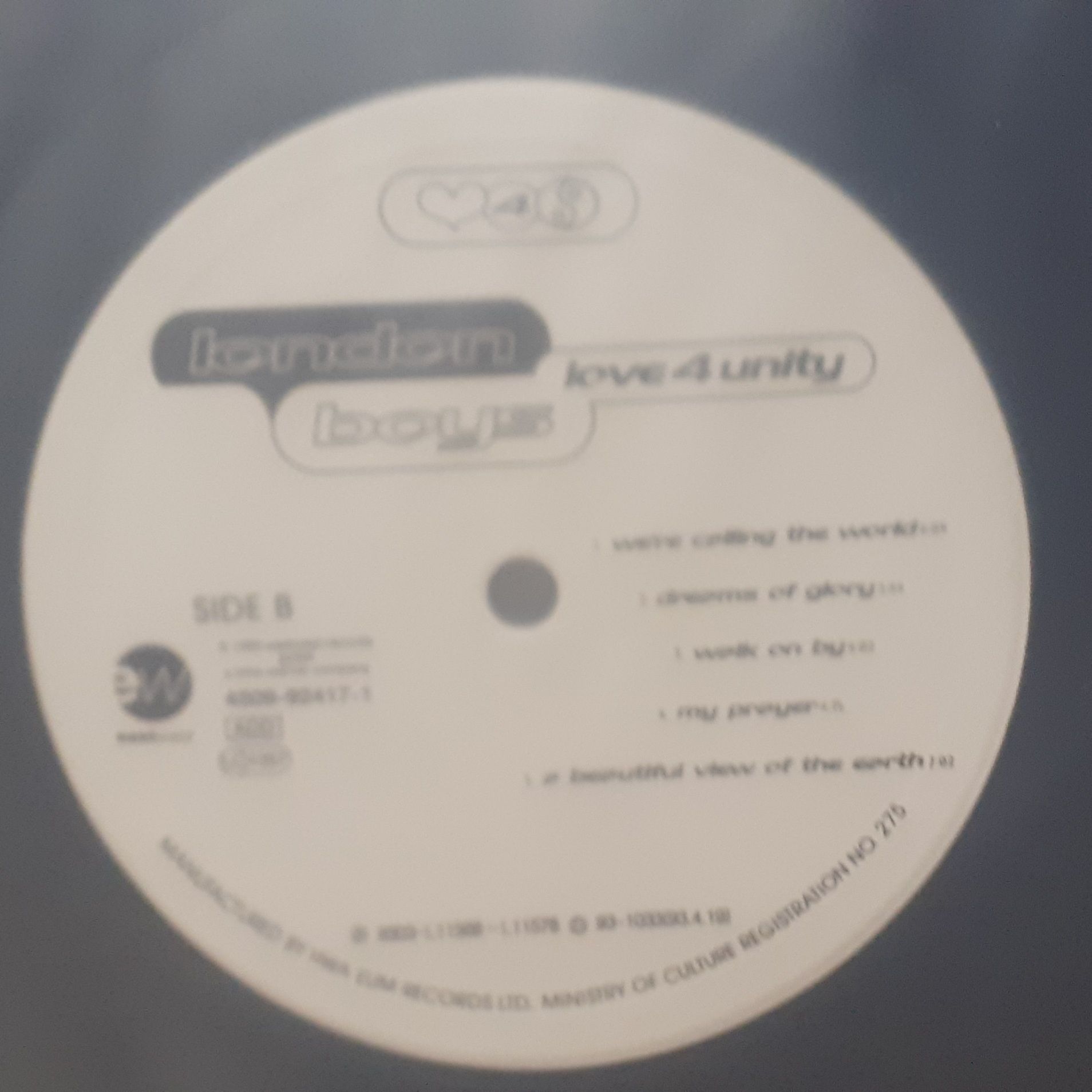 London Boys - Love 4 unity ostatni album jedyne wydanie na winylu