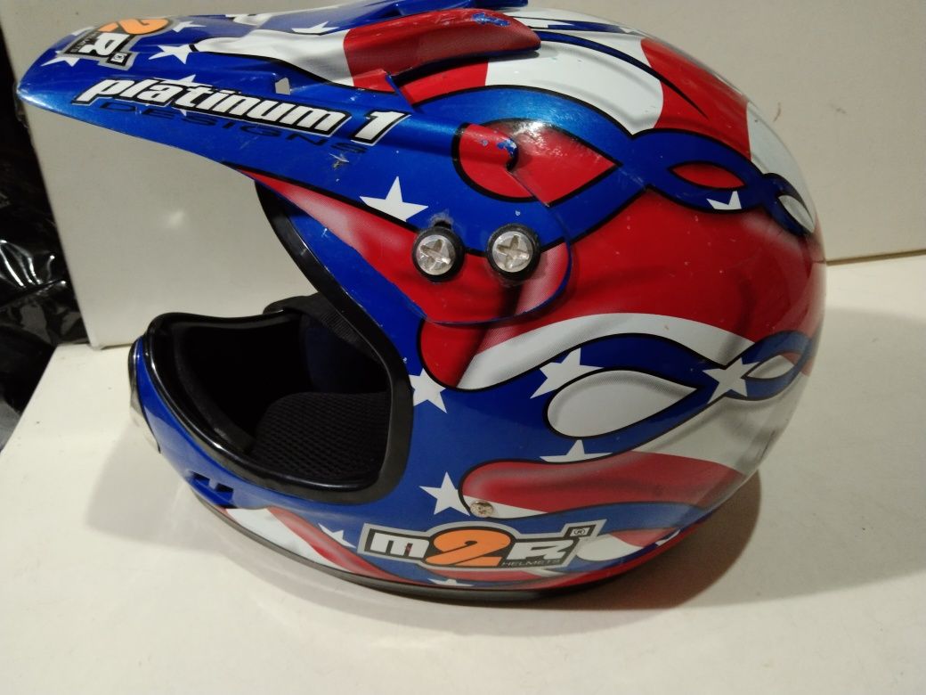Kask motocyklowy CROSS rozmiar S