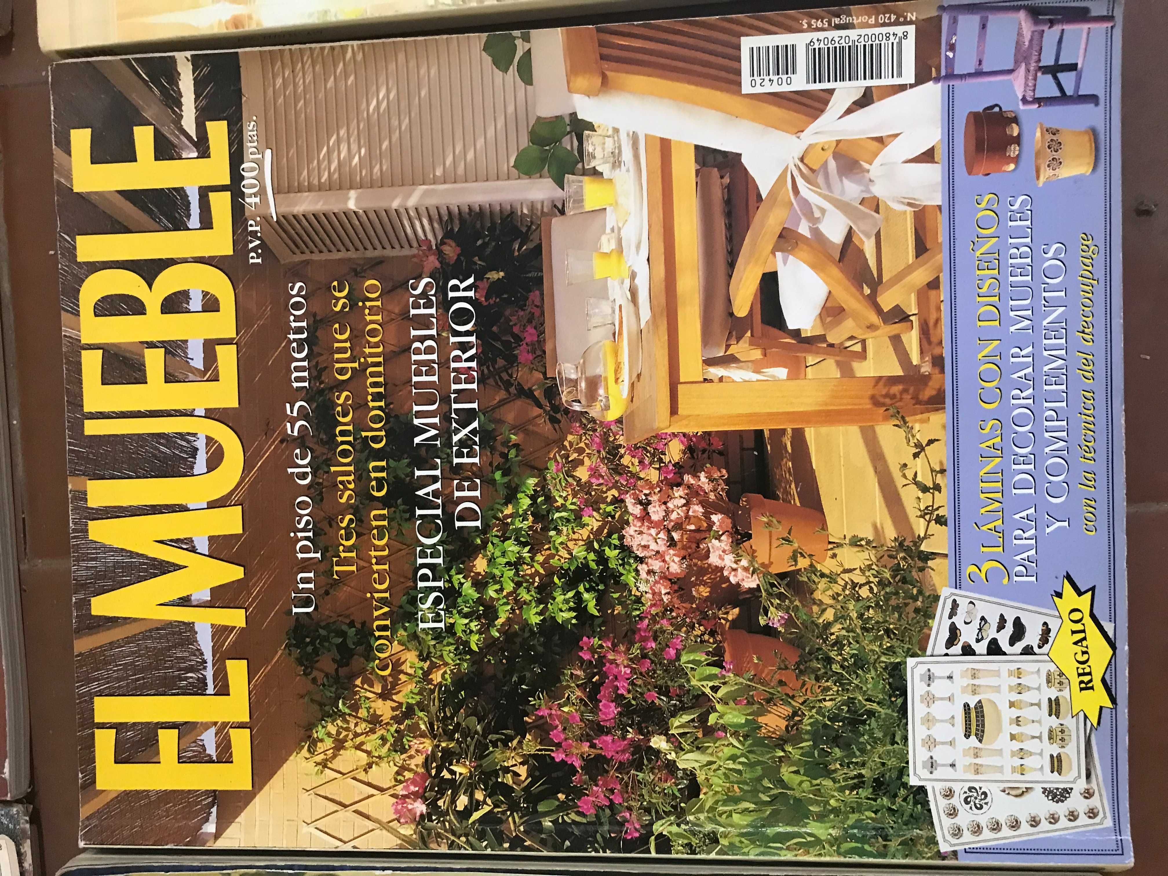Revistas El  Mueble antigas