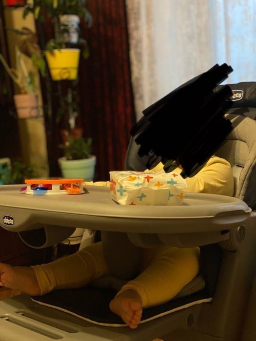 Стільчик для годування Chicco Polly Magic Relax Синій