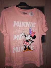 Koszulka T-shirt myszka Miki - Minnie Xl damska