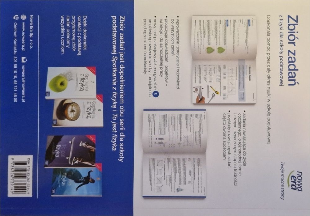 Zbiór zadań z fizyki dla szkoły podstawowej