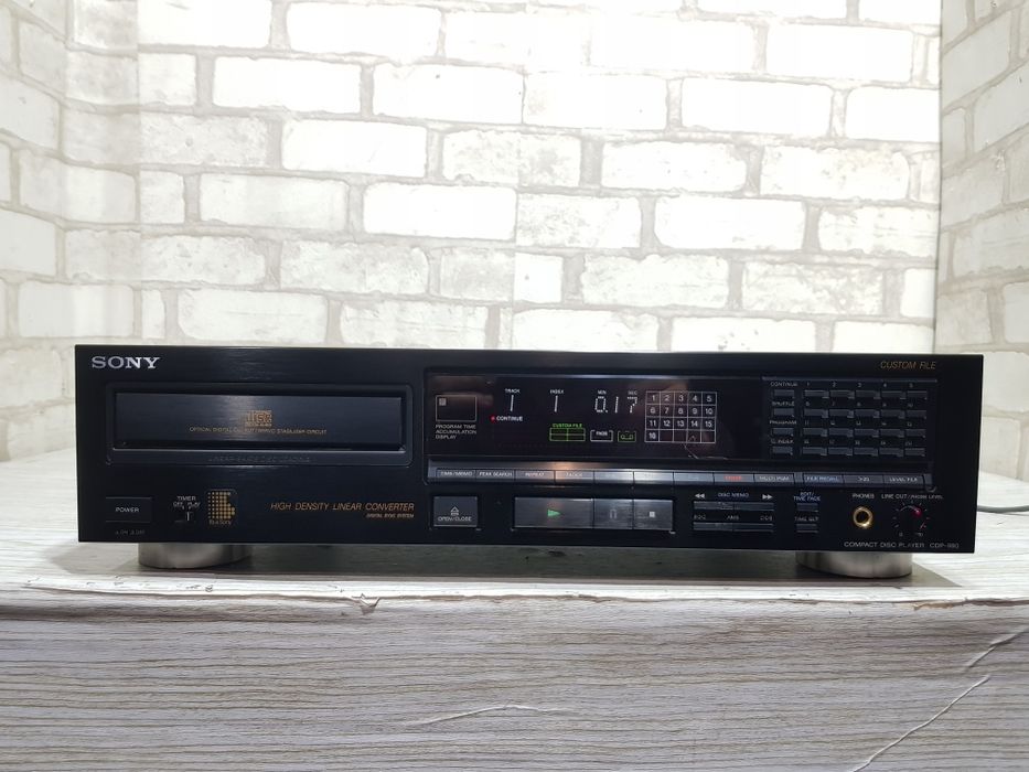 Програвач CD дисків SONY CDP-990, ЦАП CXD2552Q-3 б/у з Німеччини