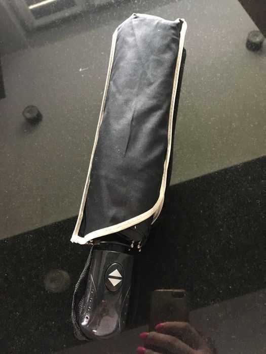 Parasol składany 110 cm czarny