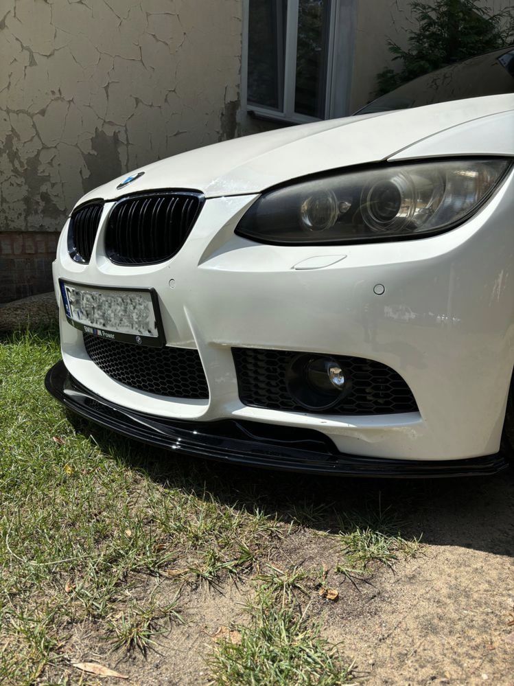 BMW E92 E93 M3 look Splitter Dokładka Zderzaka 2007/2013 Czarny Połysk