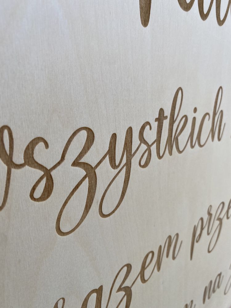 Tabliczka tablica tato spacer ślub wesele boho rustykalne glamour
