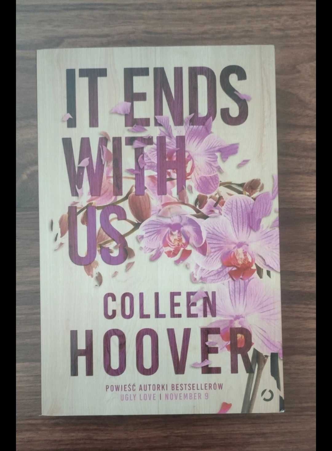 Książka "It ends with us" Colleen Hoover