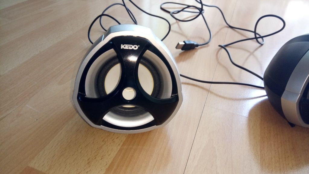 Głośniki komputerowe 2.0, do laptopa, USB, Kedo KS800