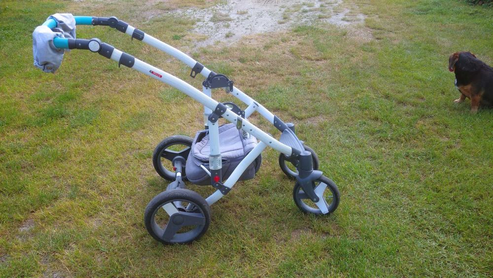 Wózek Adamex 3w1 aspena kolor mietowy