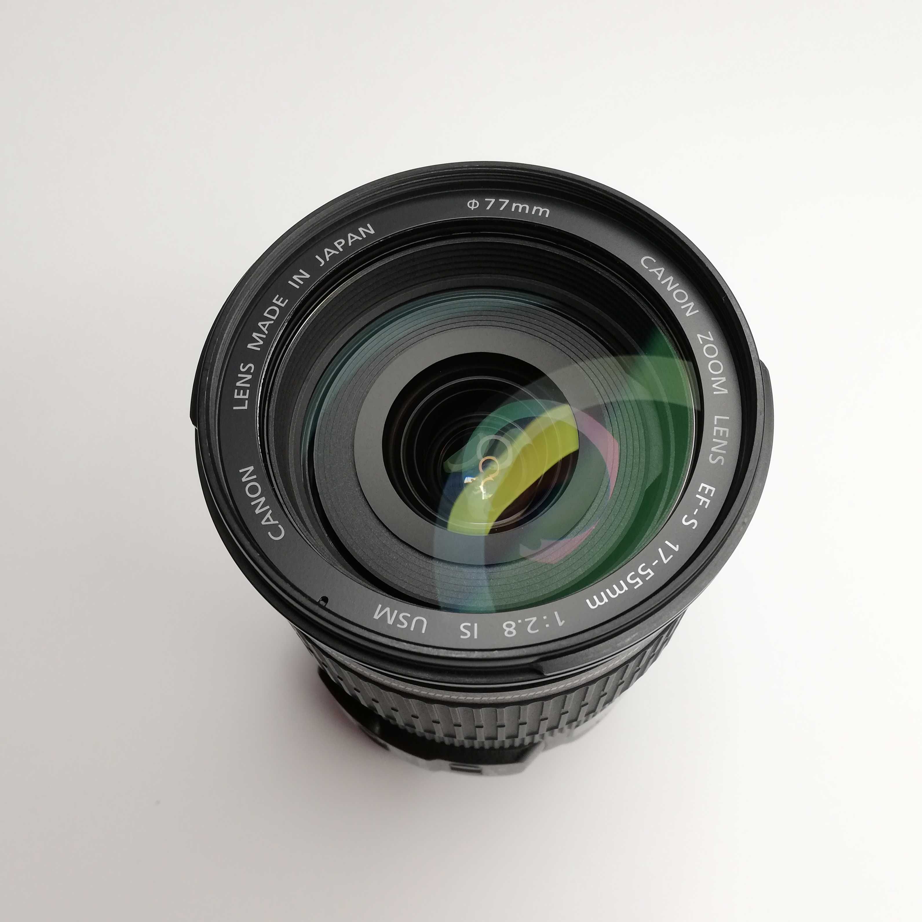 Canon EF-S 17-55mm f/2.8 IS USM, состояние как новый +бленда +фильтр