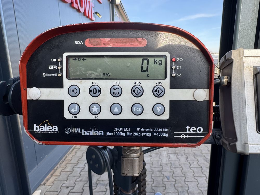 Paleciak elektryczny Linde L 10 z wagą 340 cm 1000 kg 2013 r wózek