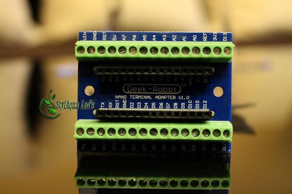 Nowość!Terminal Adapter Moduł AVR ATMEGA328P-AU dla Arduino Nano