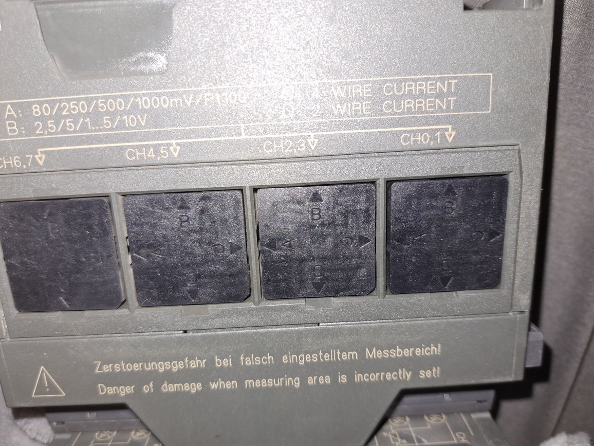 Siemens SM 331 analog input module