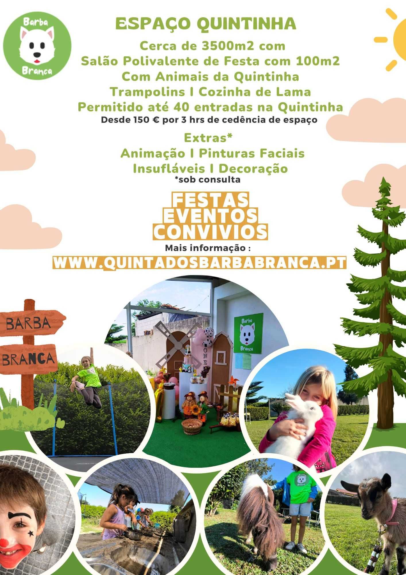 Espaço para festas e eventos - Barba Branca