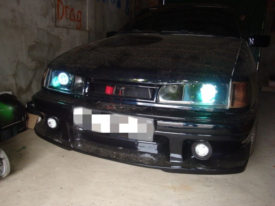 Прозорі поліровані скло фар фари Ford Scorpio Sierra Transit стекло