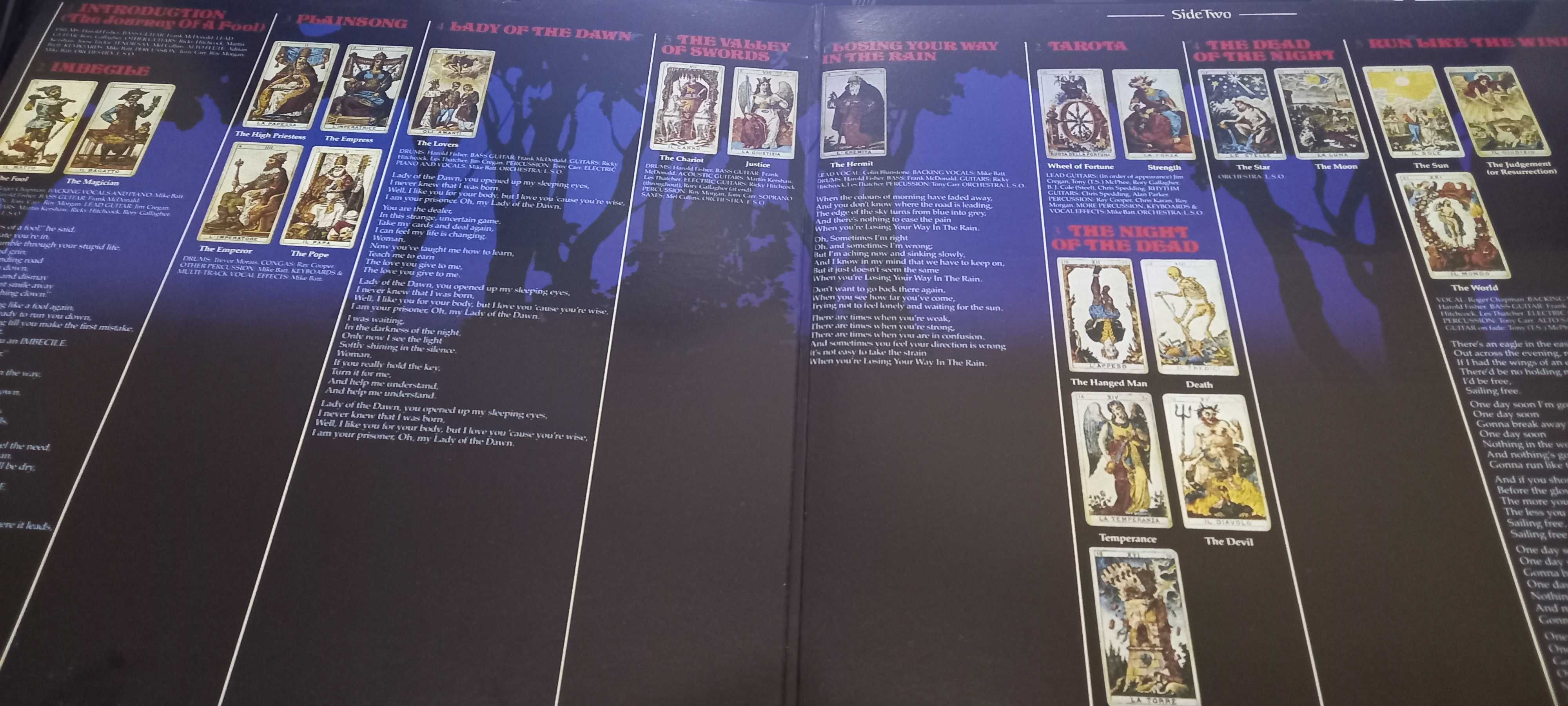 Mike Batt And Friends ‎– Tarot Suite LP 1979 Prog Rock