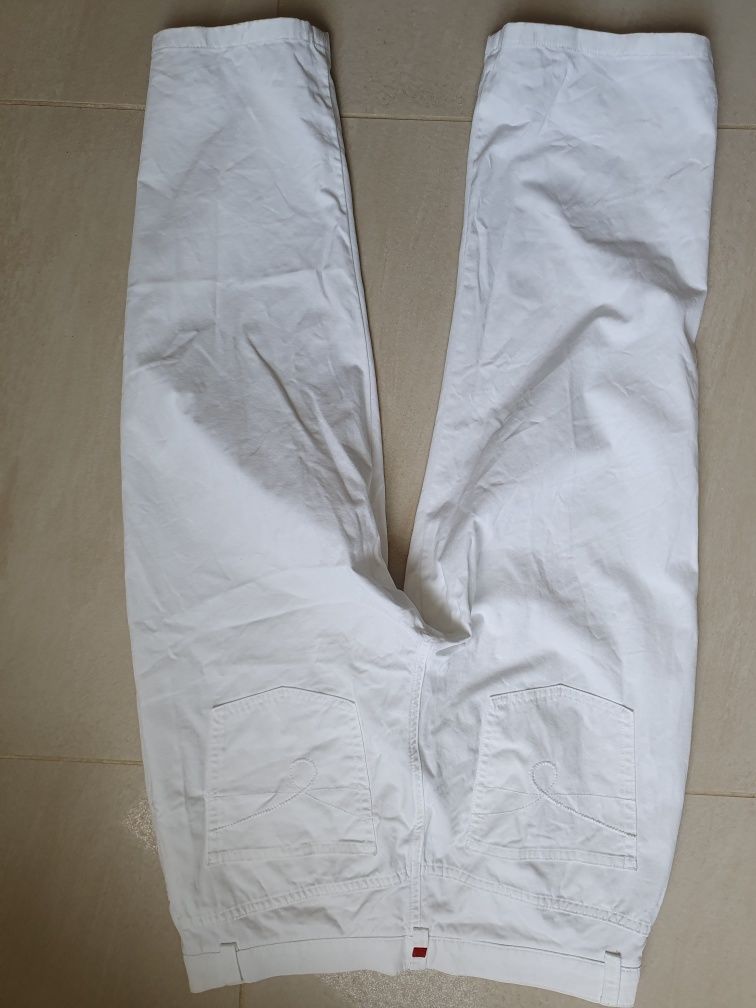 Białe spodnie Olsen rozmiar 42