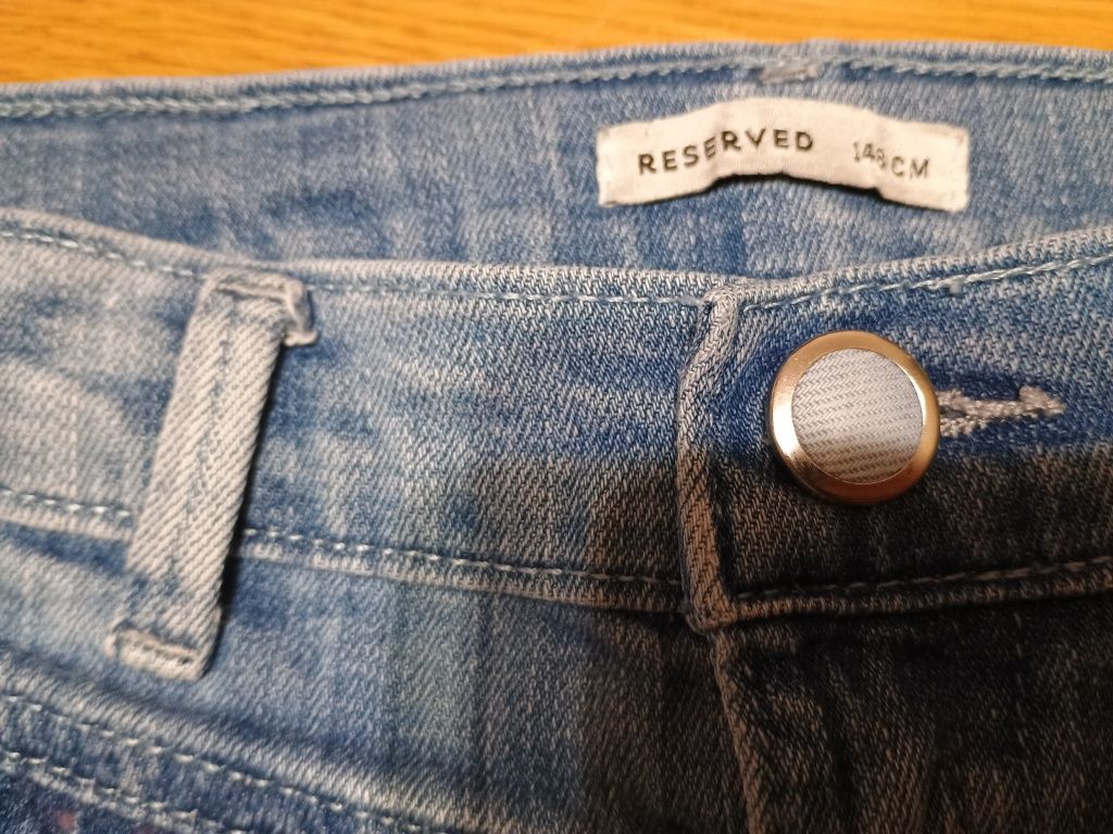 Spodnie jeansowe Reserved r. 146,  dla dziewczynki