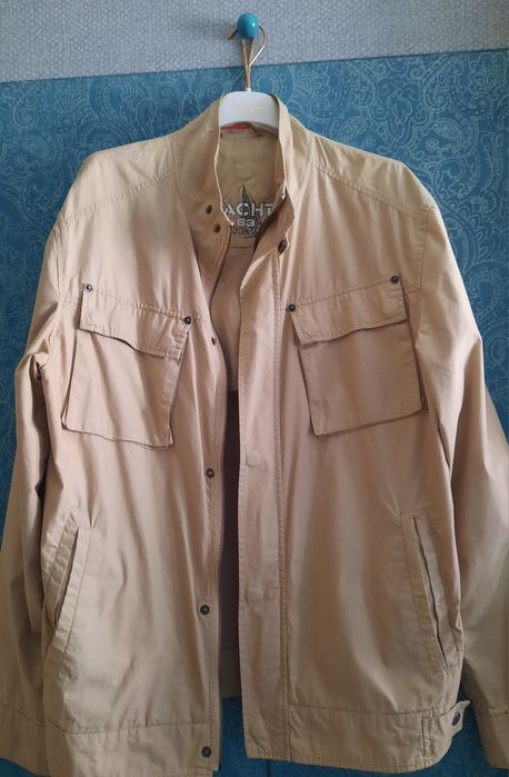 Beżowa męska wiatrówka DEEP M