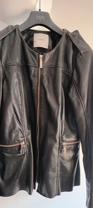 Casaco em pele Mango - Excelente!