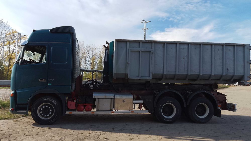 Volvo FH 16.580 hakowiec. Zamiana