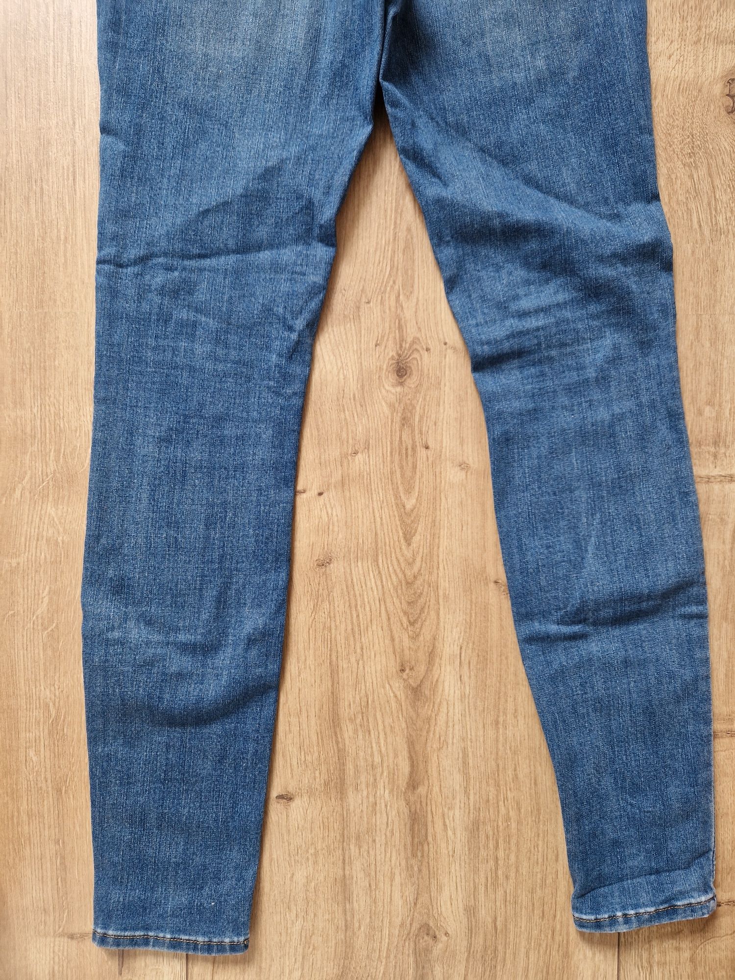 Jeans jeansowe spodnie ciążowe H&M Mama 34/36 xs/s