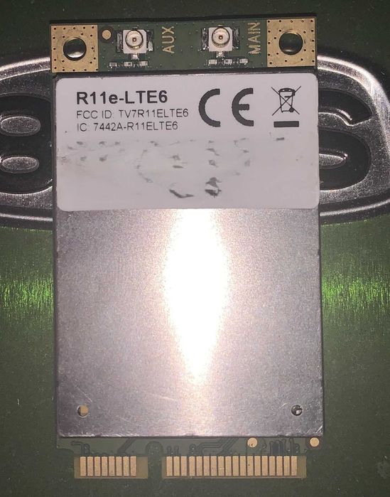 Modem Mikrotik R11e-LTE6 2G/3G/4G/LTE miniPCI Express