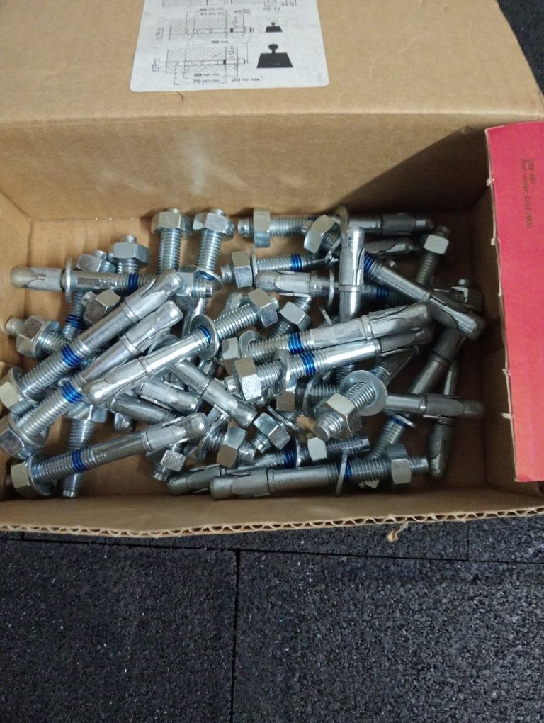 20 Buchas metálicas de expansão HSA m10