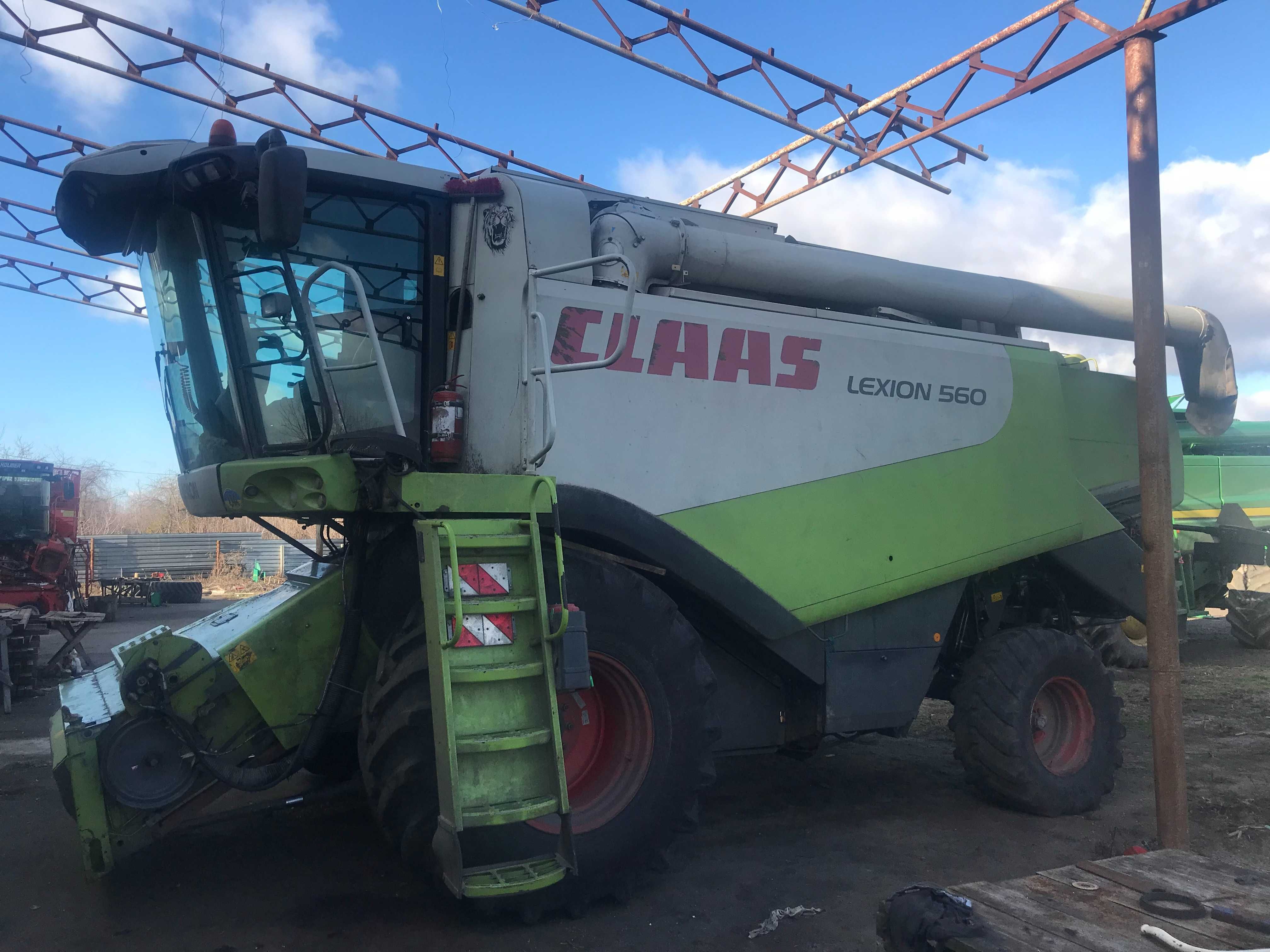 Продається комбайн CLAAS Lexion 560 2003р.