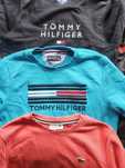BLUZA DAMSKA LACOSTE I TOMMY HILFIGER S 3 sztuki cena za calosc zestaw