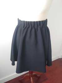 Spódnica czarna rozkloszowana Zara S 36