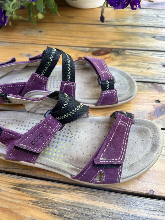 Сандалі ECCO, 39, натуральна замша