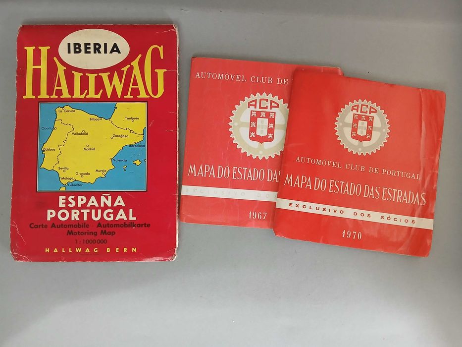 ACP mapa do estado das estradas portugal