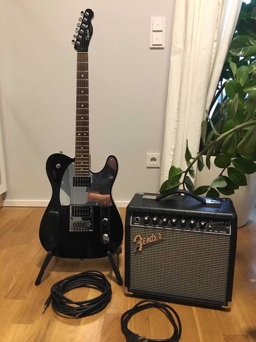 Squier by Fender Telecaster J5 +комбо FENDER CHAMPION 20 +2 кабеля
